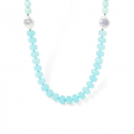 NATURAL STONE NECKLACE