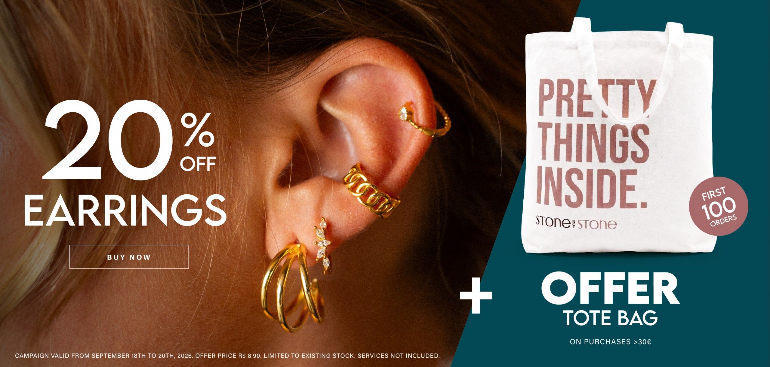 Oferta | Stone by Stone | Joias | Anel | Brincos | presentes | colar | pedras naturais