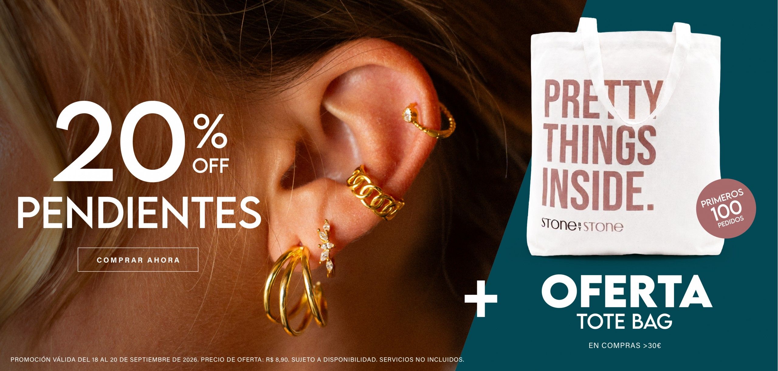 Oferta | Stone by Stone | Joias | Anel | Brincos | presentes | colar | pedras naturais