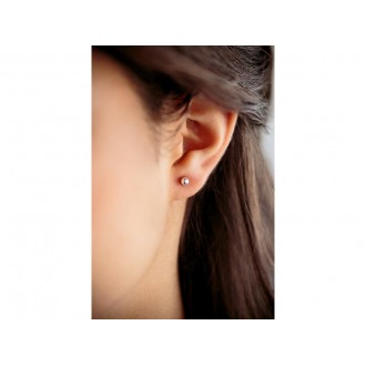 PENDIENTES BOLA DE 4MM