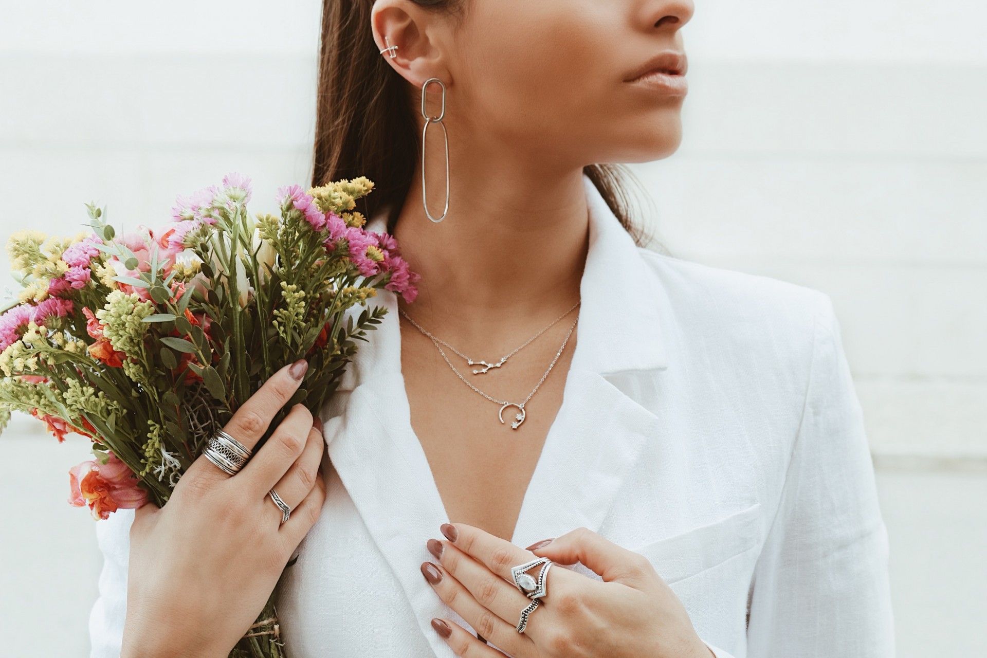 PENDIENTE earcuff CON SIGNOS DEL ZODIACO