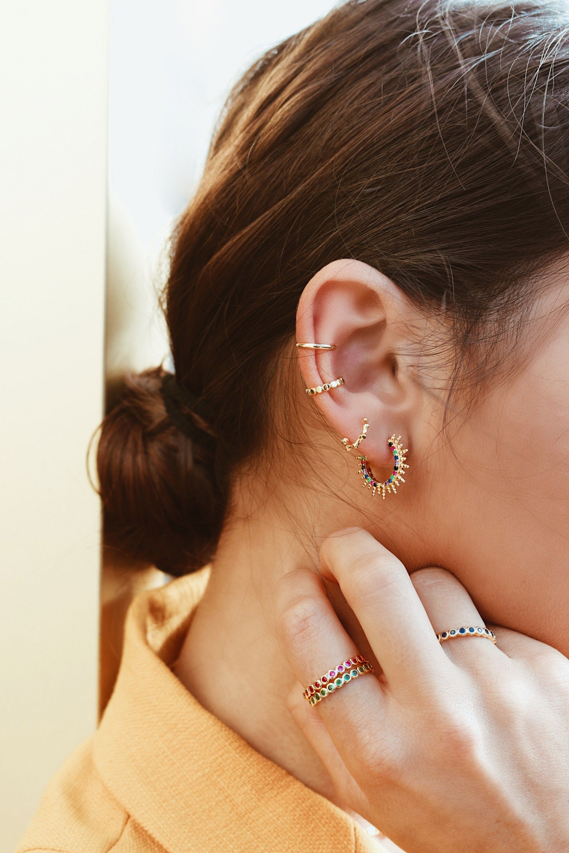EAR CUFF BOLINHAS