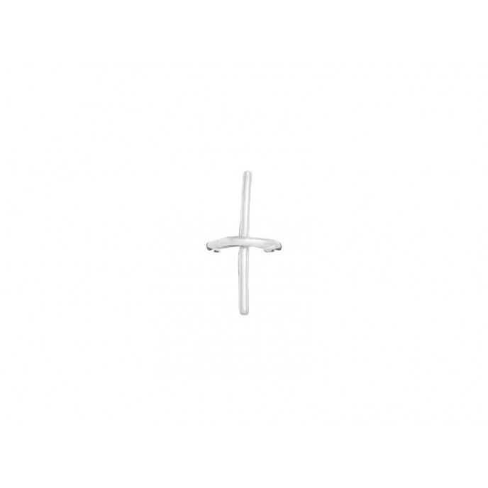 EAR CUFF BAR SILVER