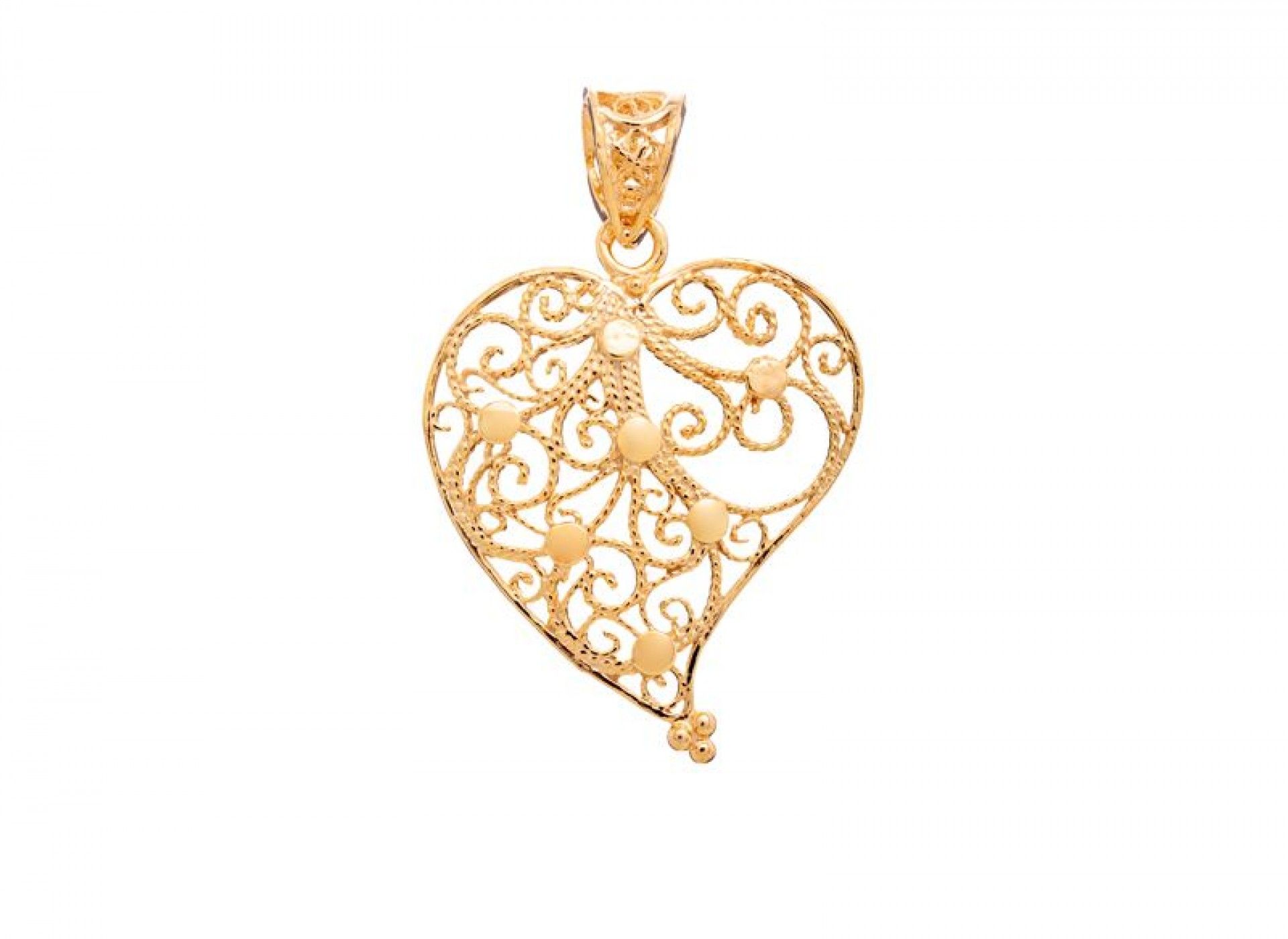 PENDENTE CORAÇÃO FILIGRANA