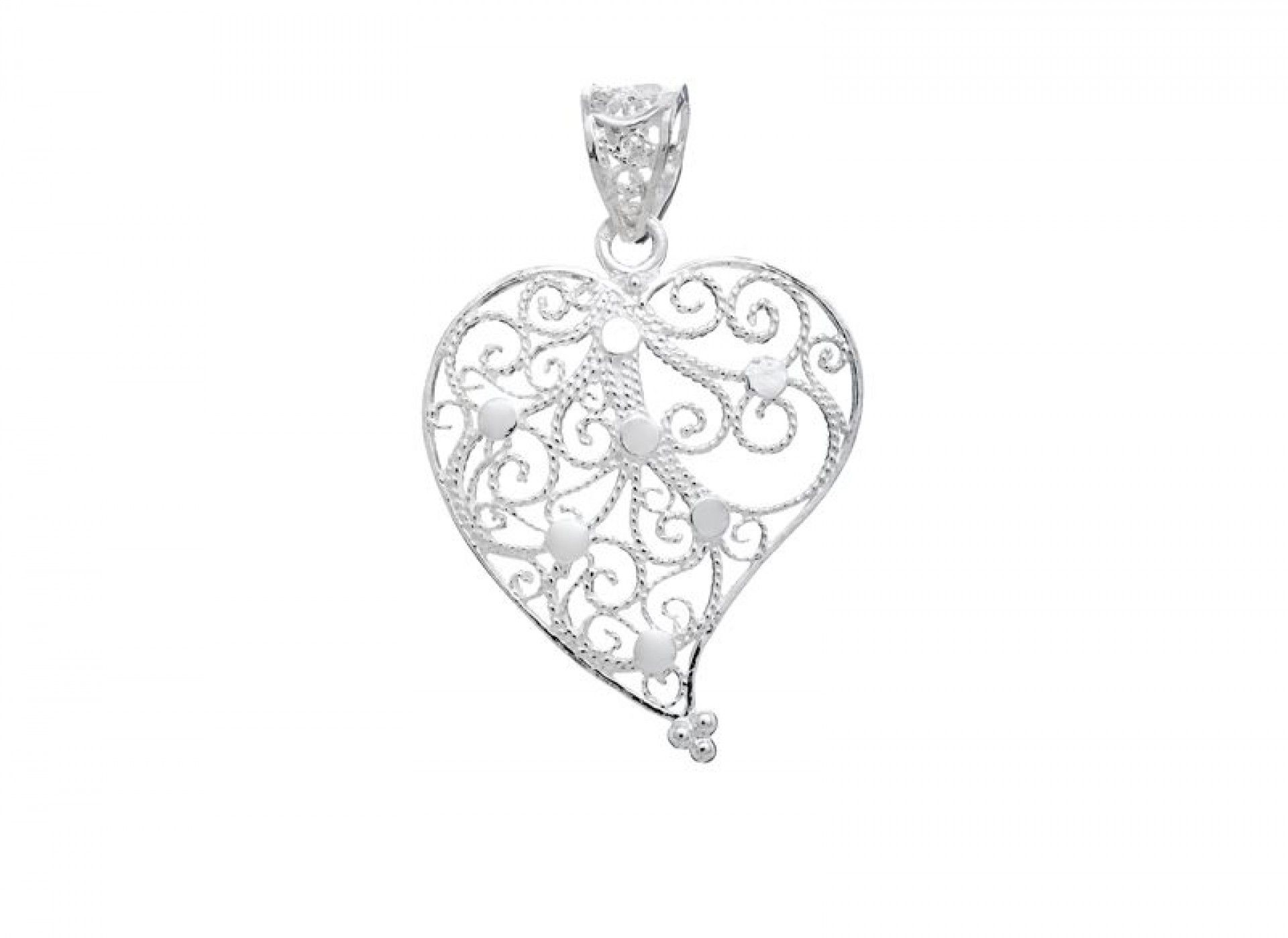 PENDENTE CORAÇÃO FILIGRANA