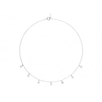 GARGANTILLA DE PLATA ESTRELLA