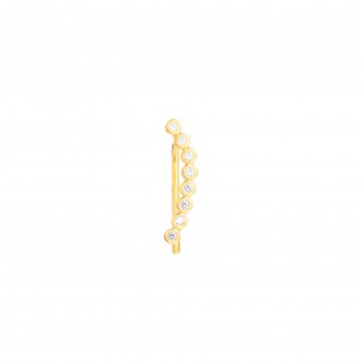 PENDIENTE earcuff CURVADO