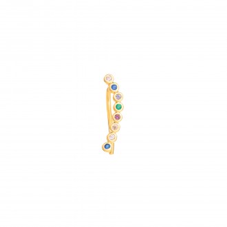 PENDIENTE earcuff CURVADO
