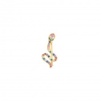 PENDIENTE earcuff CON COBRA