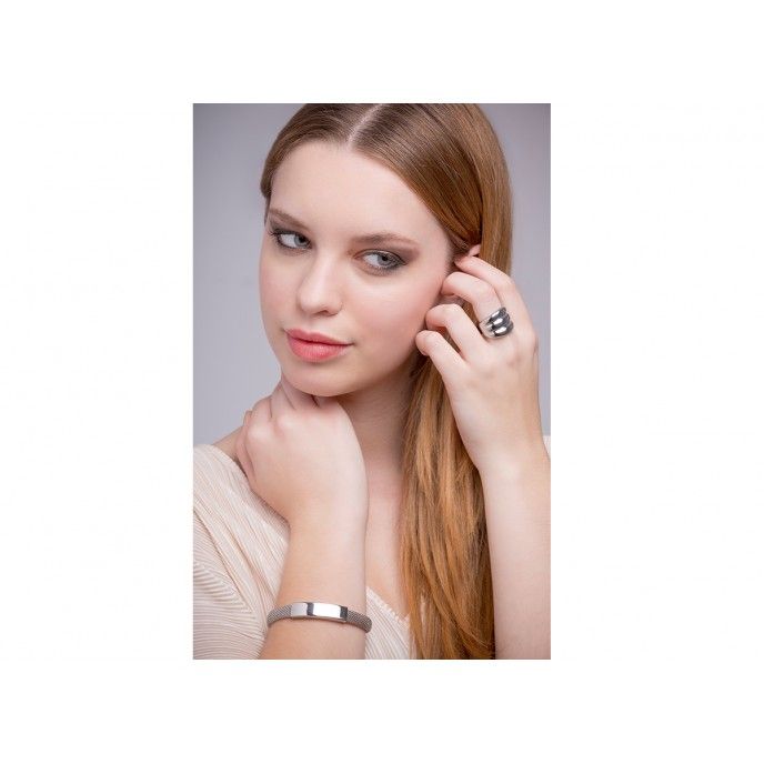 PULSERA DE BARRA DE ACERO