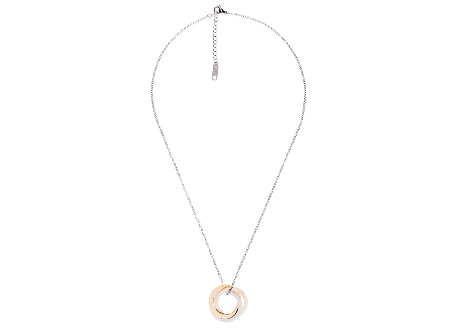 COLAR AÇO CÍRCULOS