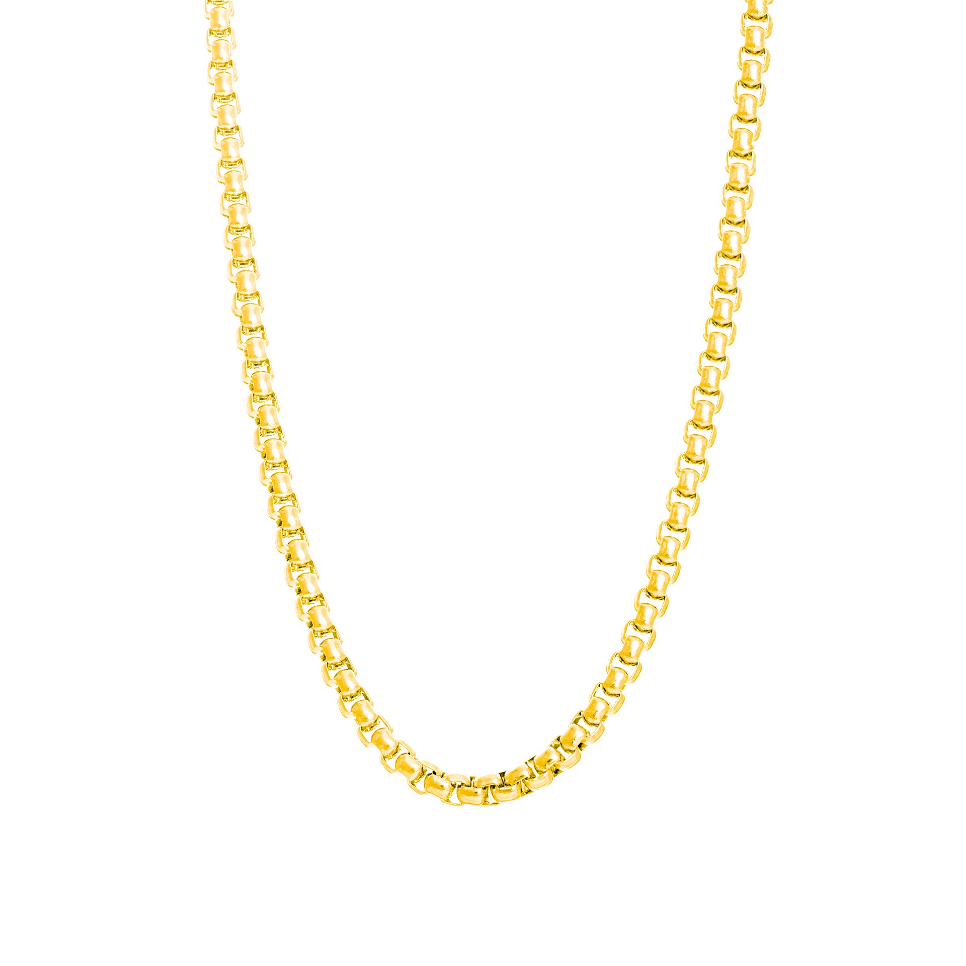 COLAR AÇO CORRENTE 40CM