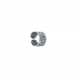 AURICULA ESPIRAL PLATA 5MM
