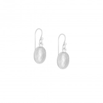 PENDIENTES DE PIEDRA OVALADOS