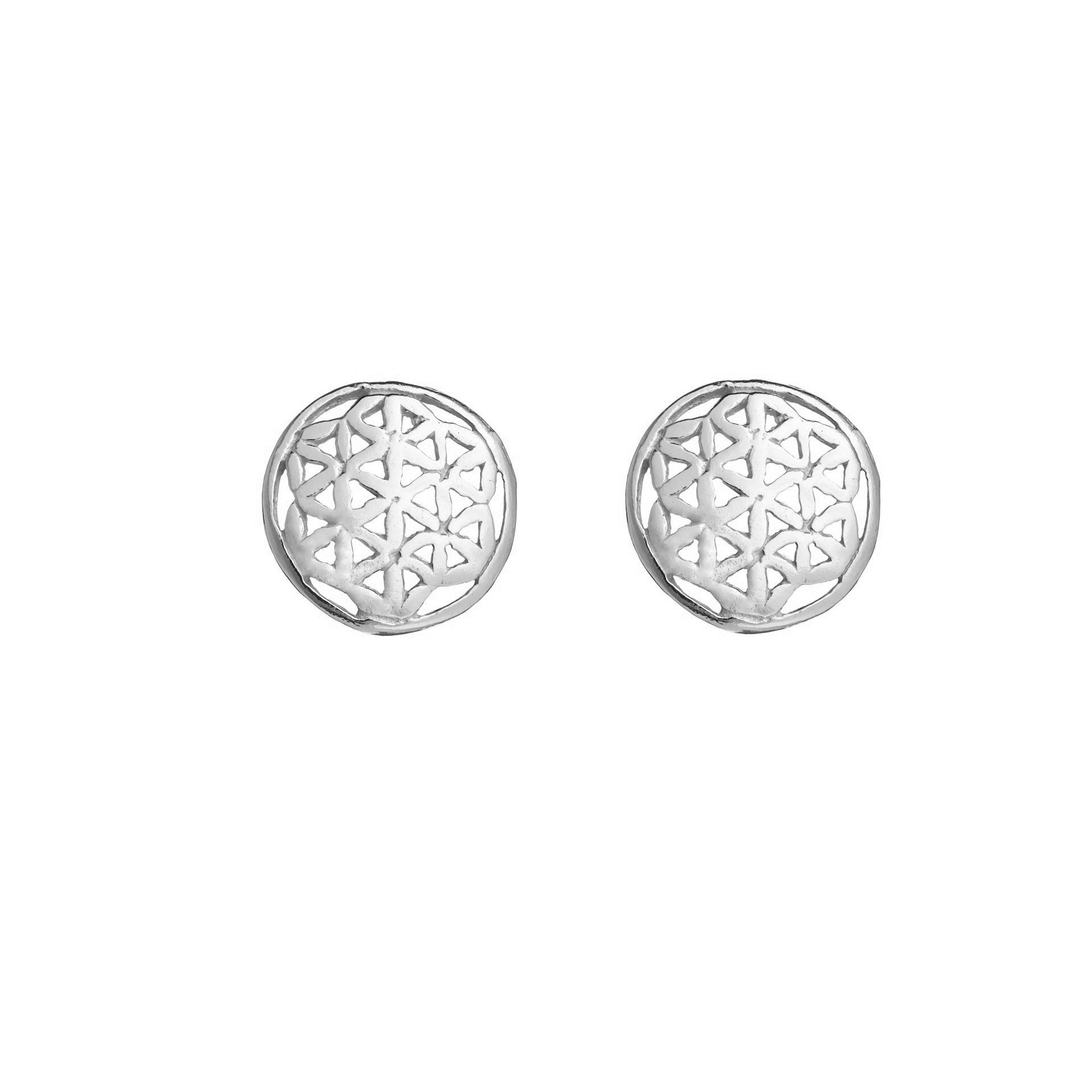 BRINCOS FLOR DA VIDA 1 CM