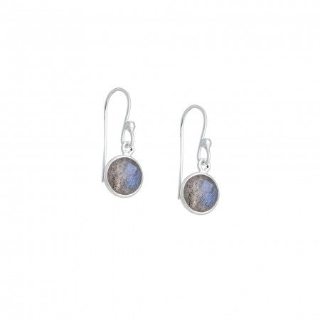 ROUND SILVER EARRINGS