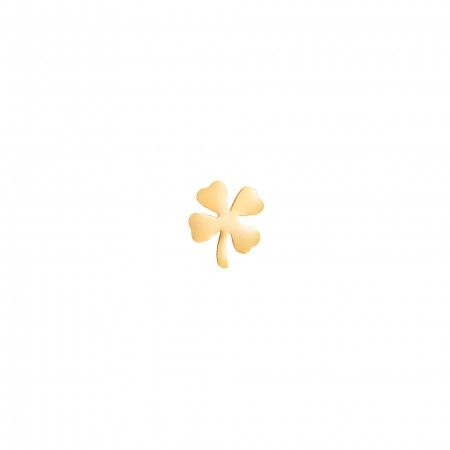 4 LEAF CLOVER EARRING 10MM UNIT