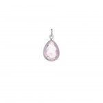 Plata de Ley 925 - Cuarzo rosa