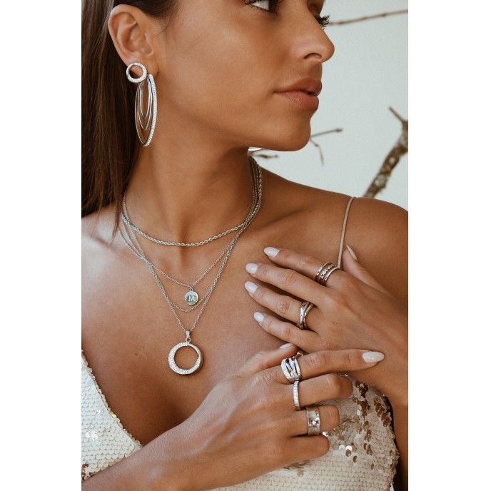 COLLAR DE ACERO TORIDO 60CM