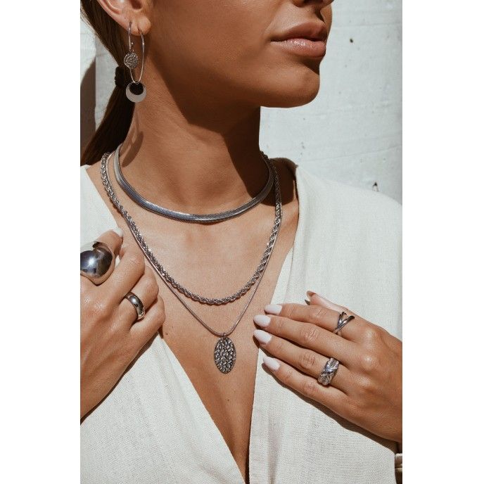 Twisted steel jewelry sales