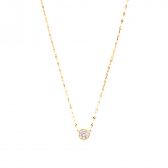 SHINY SILVER NECKLACE
