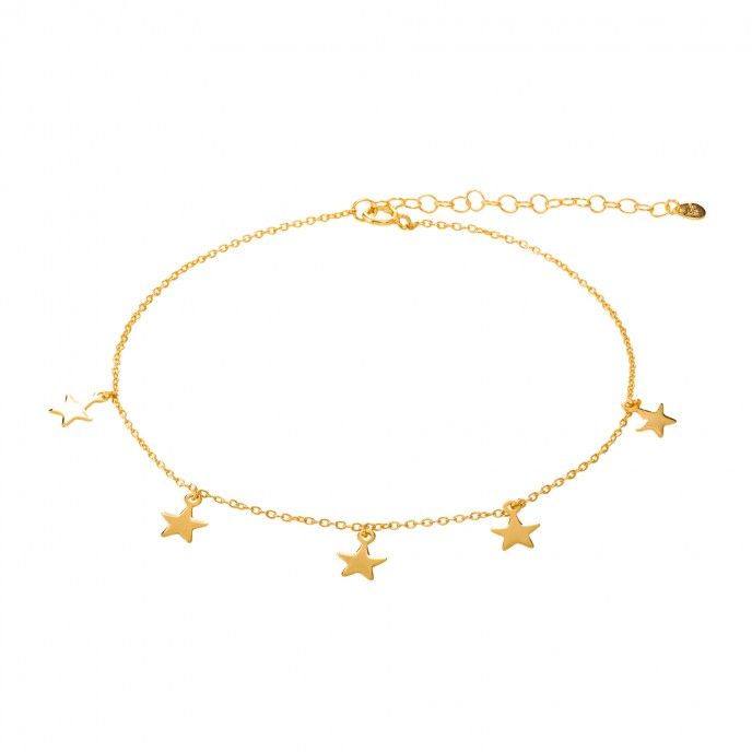 PULSERA ESTRELLAS PARA PIE