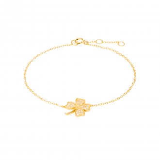 PULSEIRA TREVO BRILHANTE PULSEIRA TREVO BRILHANTE