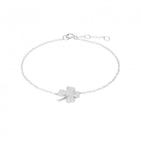 PULSEIRA TREVO BRILHANTE PULSEIRA TREVO BRILHANTE