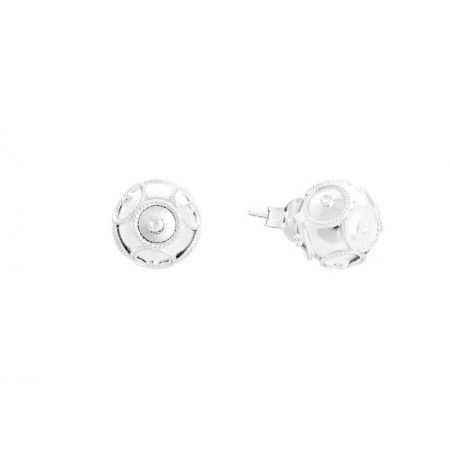 FILIGRAN EARRINGS 8MM