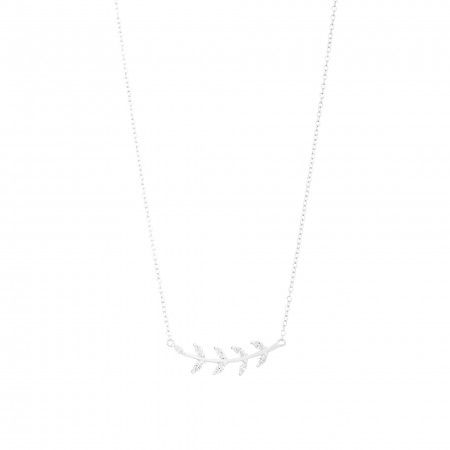 SHINY LEAF NECKLACE