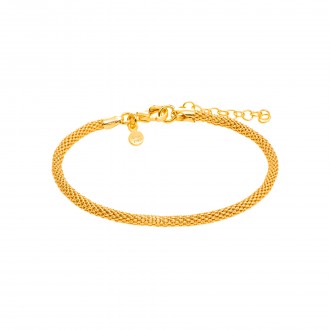PULSERA CON CADENA POPCORN