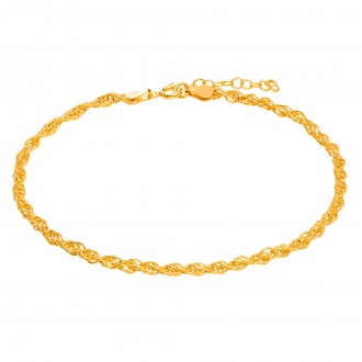 TWISTED SILVER ANKLET TWISTED SILVER ANKLET