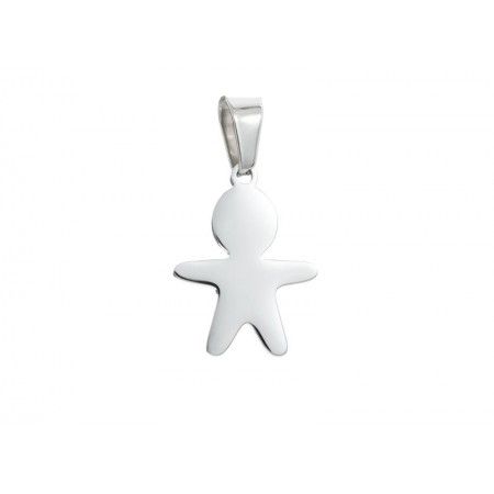 BOY STEEL PENDANT 20MM