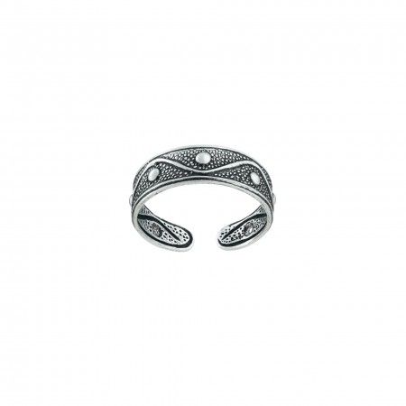 WAVED PHALANX RING