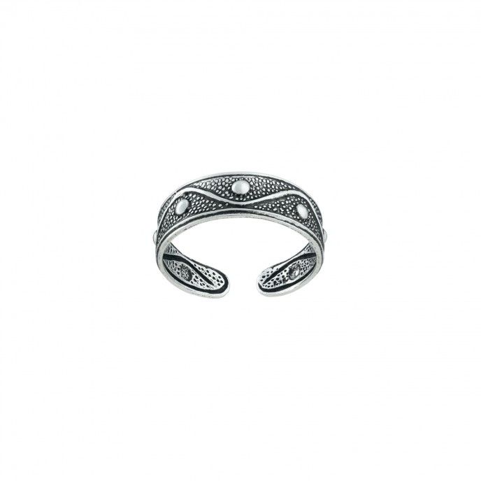 WAVED PHALANX RING