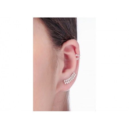 PENDIENTE EAR CUFF BRILLANTE