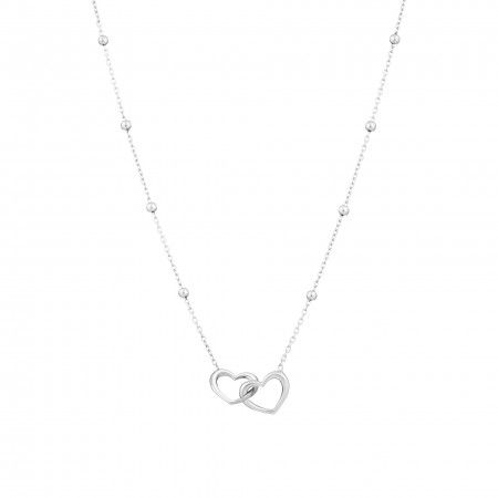 CHAIN NECKLACE HEARTS