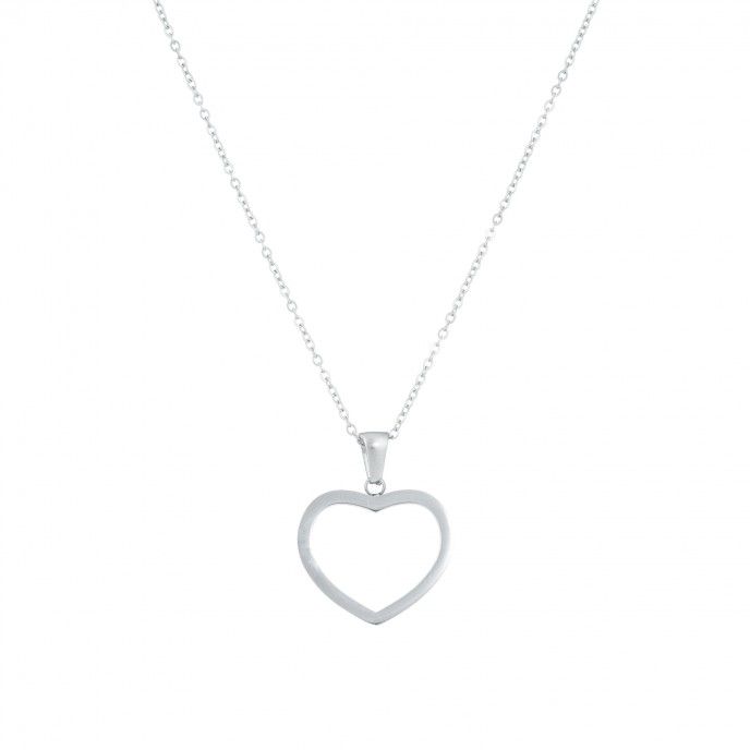 NECKLACE STEEL HEART