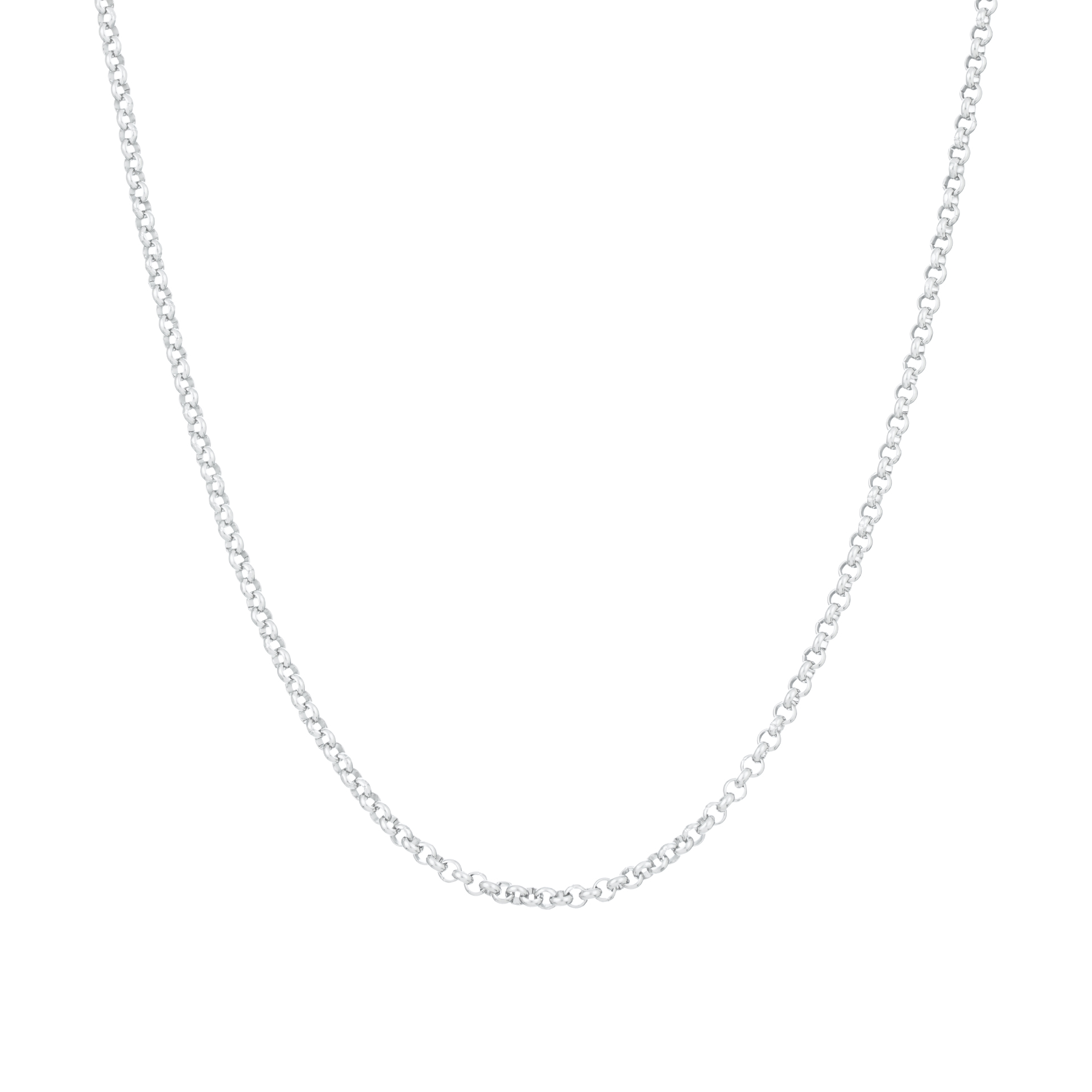 COLAR AÇO CORRENTE 40CM