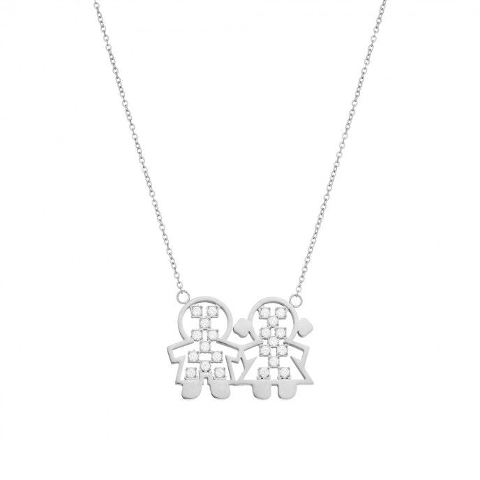 FAMILY STEEL NECKLACE
