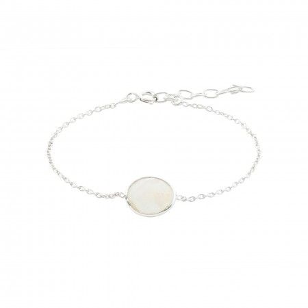 OVAL STONE BRACELET