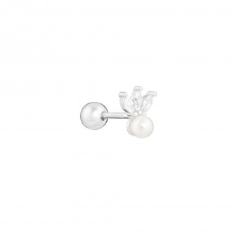 PEARL PIERCING EARRING