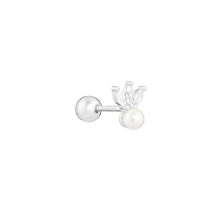 PEARL PIERCING EARRING