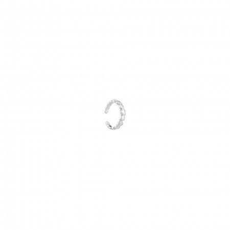 EAR CUFF SMALL BEADS AND HEARTS