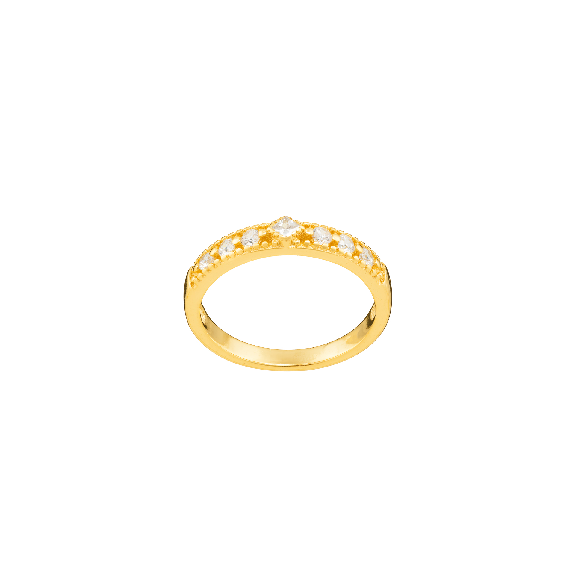 ANEL ARO ABERTO COM MINI ZIRCÕES