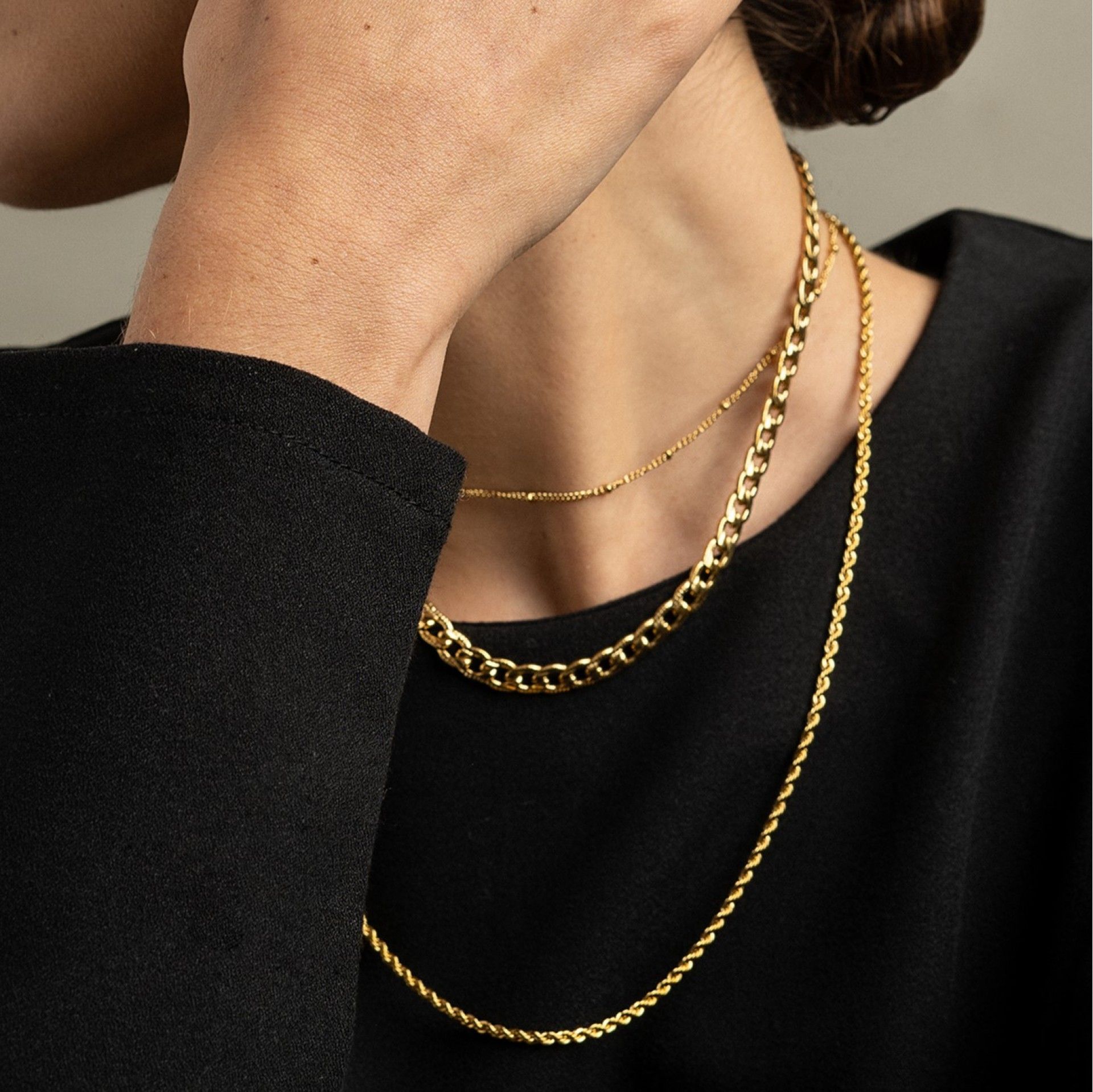 COLAR AÇO TORCIDO 40 CM