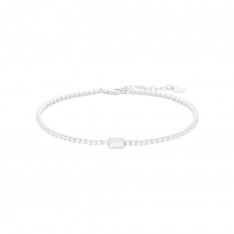 PULSERA DE PLATA BRILLANTE