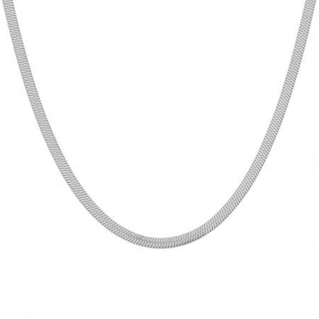 RIGID MESH STEEL NECKLACE 