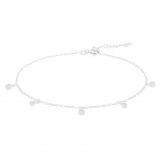 SHINY SILVER ANKLET