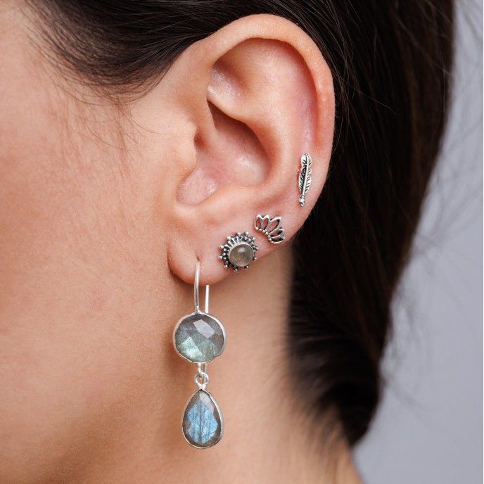 EARRINGS STONE